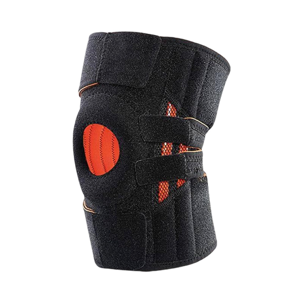 Breathable Knee Brace Adjustable With Pad For Running And Hiking Workouts Easy To Use Guard