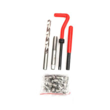 (25PC M8 1.25) Thread Repair Kit M5-M6 M8-M10 Screw Thread Inserts Compatible For Restoring Damaged Threads-Repair Tools Drill Bit