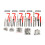 (25PC M8  1.25) Thread Repair Kit M5-M6 M8-M10  Screw Thread Inserts Compatible For Restoring Damaged Threads-Repair Tools Drill Bit 4