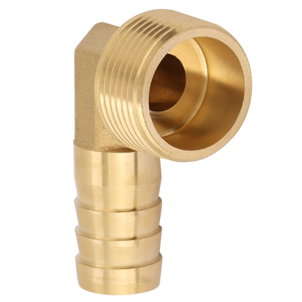 1pc 3/4" Male Thread Brass Elbow Barbed Coupling