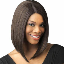 Women Straight Side Part Wig Synthetic Short Bob Hair Heat Resistant Cosplay Party Wigs