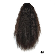 Womens Claw Thick Wavy Curly Short Ponytail Horsetail Clip Hair Extensions
