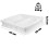 Scolapiatti - CURVER - 45x38x8,8 cm - Bianco - Plastica - Con vassoio 2