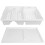Scolapiatti - CURVER - 45x38x8,8 cm - Bianco - Plastica - Con vassoio 4