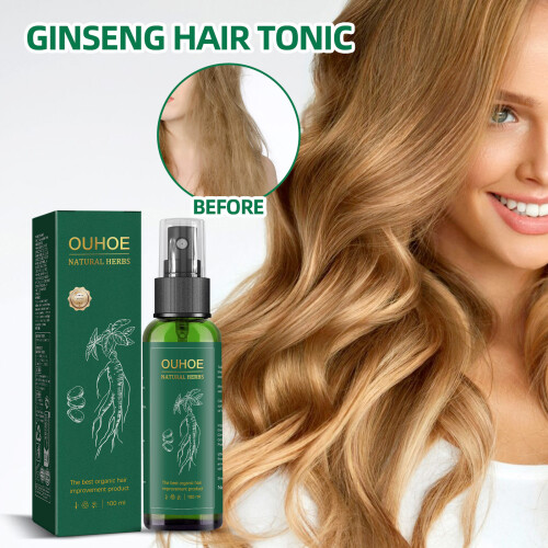 Spray Capillaire Stimulant à l'Extrait de Ginseng - Limite la Chute 1