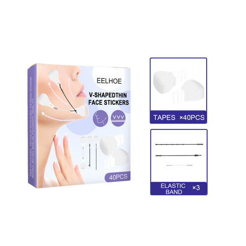Patchs Remodelants Invisibles pour le Visage - Double Menton Affiné