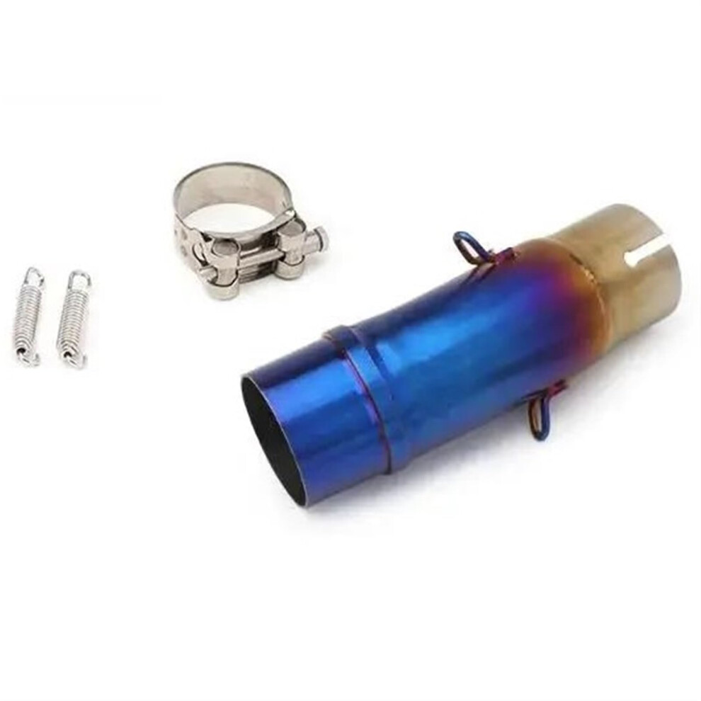 Exhaust Muffler For Kawasaki Ninja 400 Ex400 Z400 2017-2023 51Mm Mid Link Slip-On Blue 9084446920765
