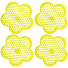 Floating Bees Feeders Set Of 4 Nonslip Watering Platforms For Garden Pollinators And Butterflies Bright Color