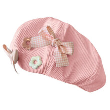 (Pink) Autumn Girls Painter Hat Beanie Hat French Beret for Dating Photography Subculture Y2K Headwear Painter Hat Beige