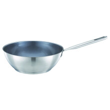 Fiskars All Steel 1064747 Wok 28 cm ze stali nierdzewnej z powłoką Ceratec