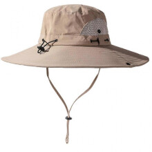 (Khaki) Packable Wide Brimmed Bucket Hat Sunshade Jungle Hat Sun Hat for Outdoor Hiking Camping Unisex Fisherman Hat Navy blue