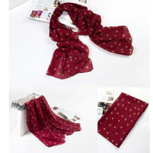 1Dunne Chiffon Sjaal Met , Stijlvolle Zonwering Vrouwen