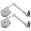 2Pièces Tirant Cabinet Argent, Support Haut De Porte 10