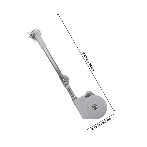 2Pièces Tirant Cabinet Argent, Support Haut De Porte 1