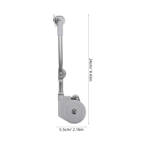2Pièces Tirant Cabinet Argent, Support Haut De Porte 2