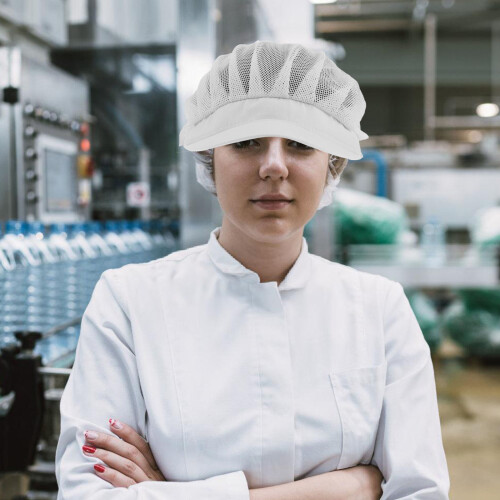 Casquette Cuisine Réutilisable Chef Poly-Coton 2