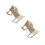 2 mini casa, culla in legno per , lettino miniature 8