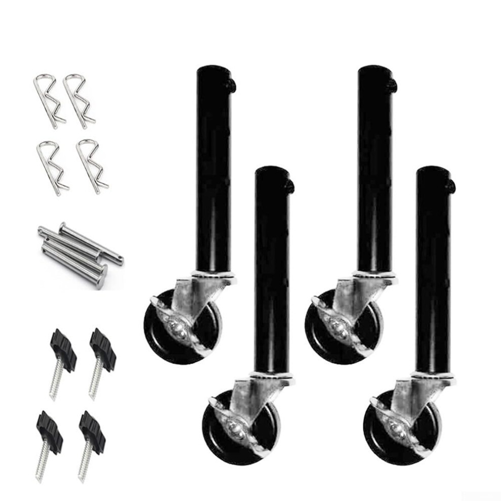 Folding Table Caster Extenders Universal Fit For Folding Tables Premium Metal Risers Height Increase And Stability 9016109869449