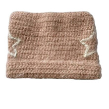(pink) Knitted Kitten Hat 2000s Girls Photo Props New Year Thick Headgear Adults Kids Star Kitten Ears Y2K Photo Props
