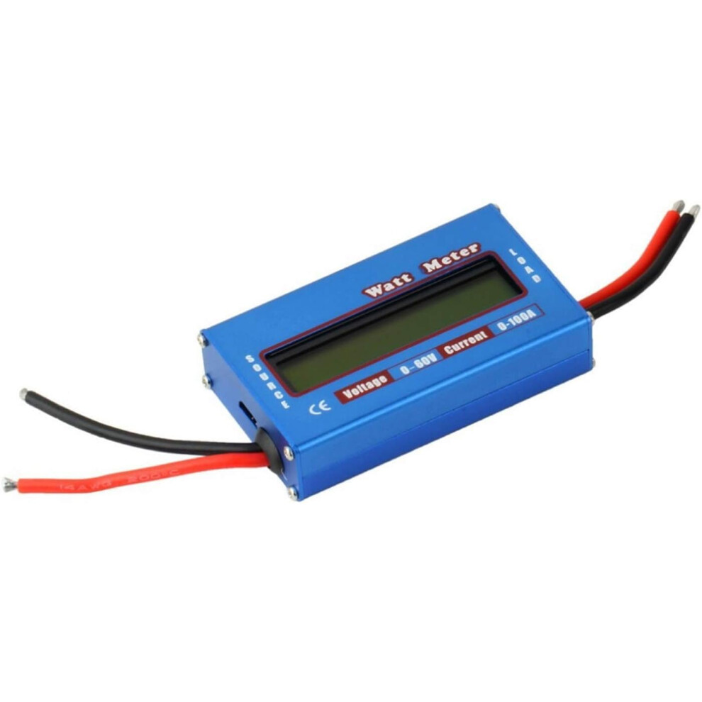 Rc Watt Meter Dc 60V/100A Power Analyzer Digital Lcd Balance Battery Voltage Checker Watt Volt Amp Meter For Rc Lipo 9084446921120