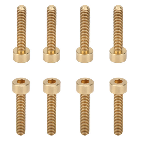 50Pcs Cap Hex Socket Screw Copper Fastener 1
