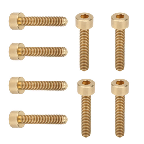 50Pcs Cap Hex Socket Screw Copper Fastener 2