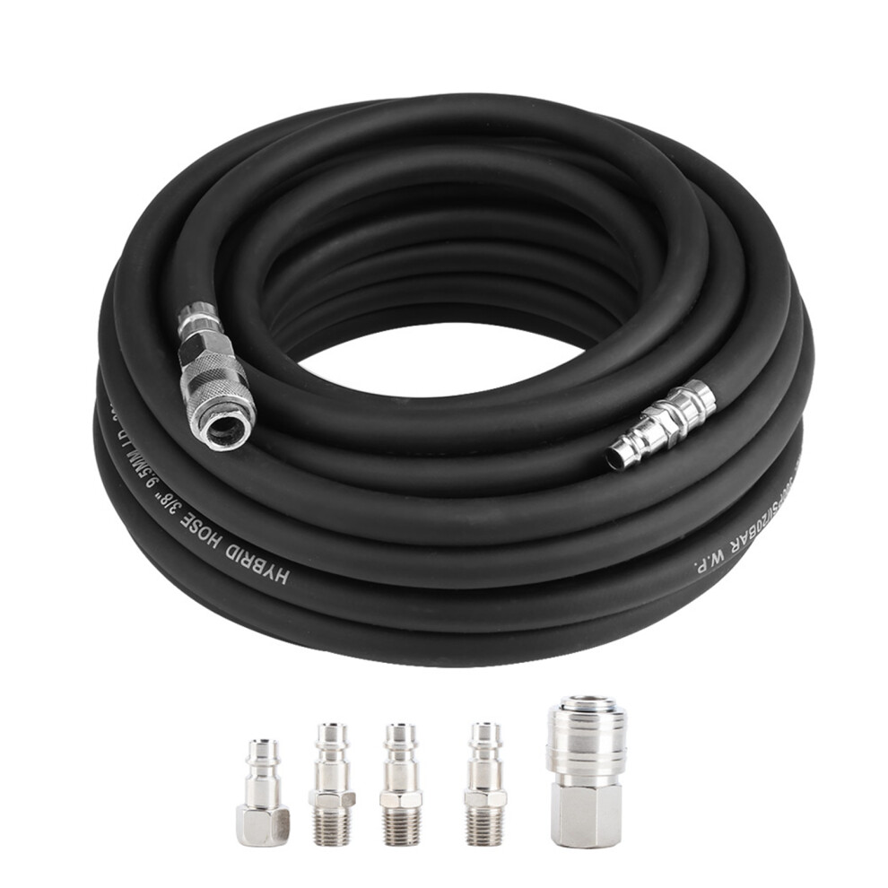 15M Flexible Rubber Pneumatic Air Hose with