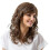 45 Cm Fluffy Wavy Loose Wave Layer Wig for Women 10