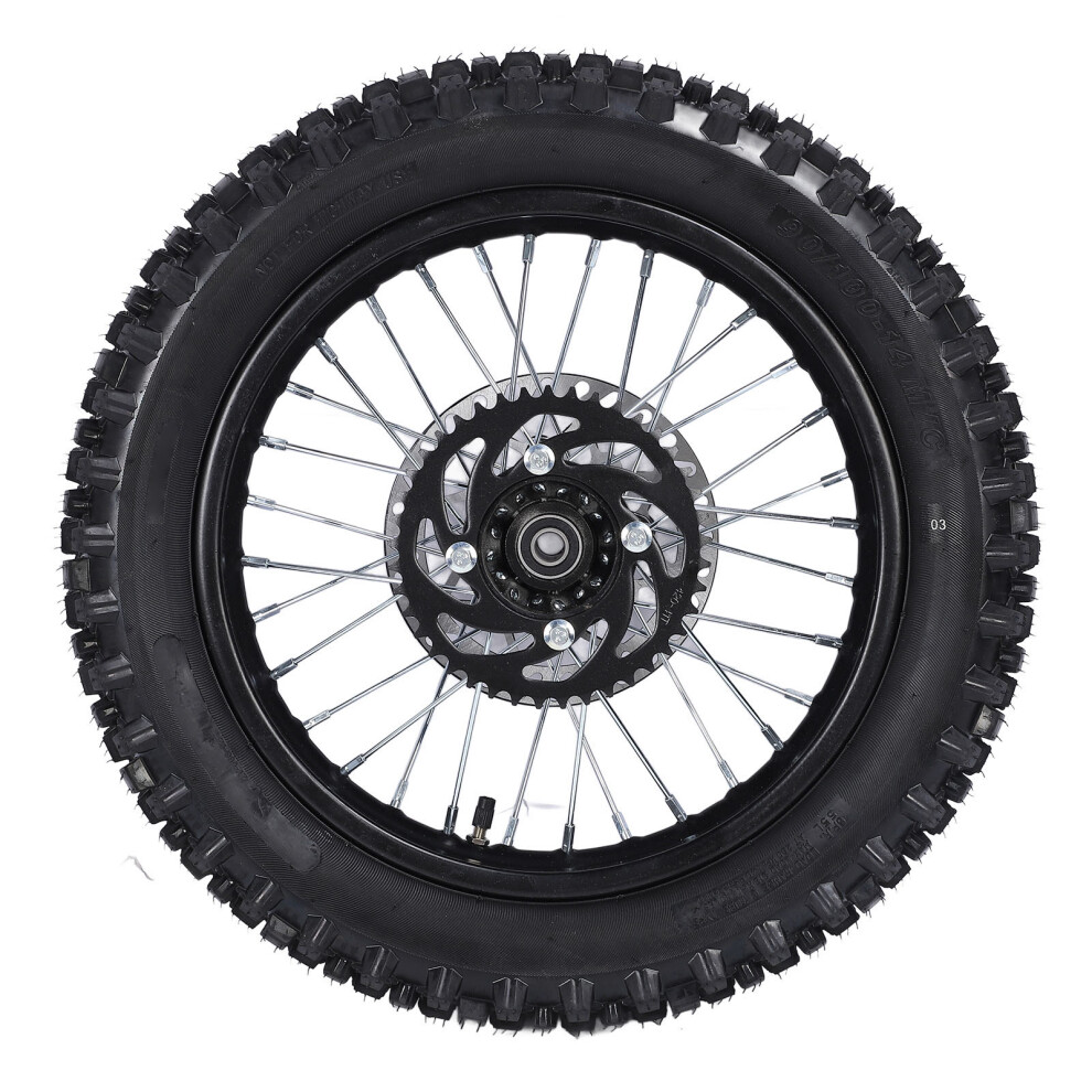 14in Rear Wheel Rim Tire Assembly with Rotor and-image-OPC-PKGVHN7-NEW