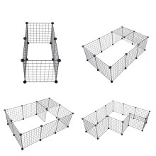 Cage Robuste Pour Animaux, En Bambou Avec Verrou