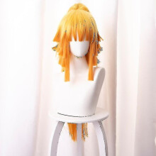 Demon Slayer Agatsuma Zenitsu Cosplay Wig Female Acting And