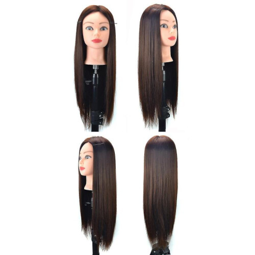 Hair Styling Wig Practice Training Head Mannequin Hairdressing 2