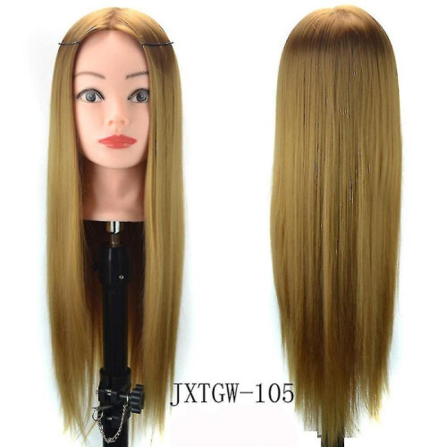 Hair Styling Wig Practice Training Head Mannequin Hairdressing 2