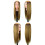 Hair Styling Wig Practice Training Head Mannequin Hairdressing 16