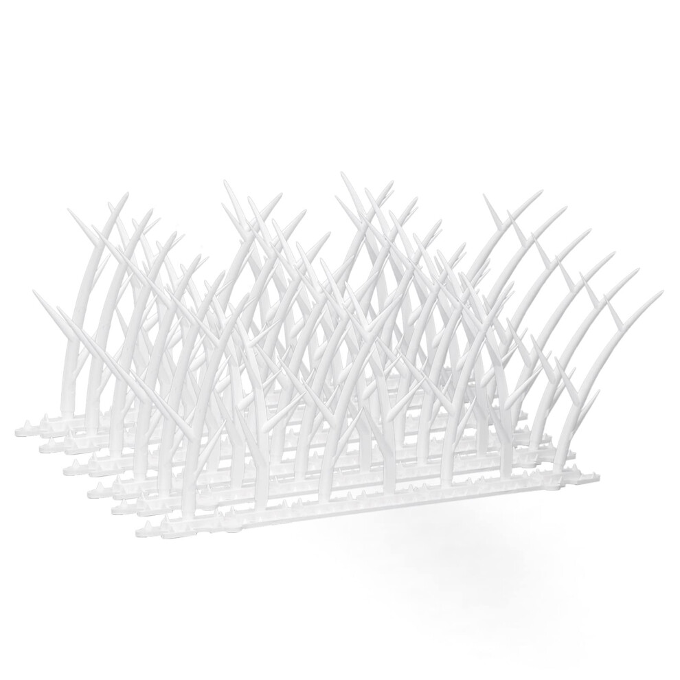 30Cm Bird Deterrent Spikes Plastic Bird Repellent Spikes For Fence Roof Mailbox Window Outdoor Use Durable Spike System 9084446921380
