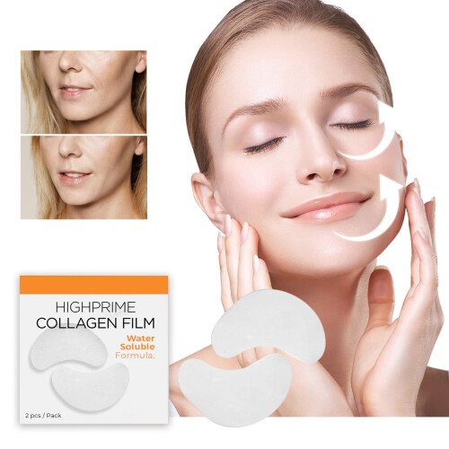 Masque Yeux Hydrosoluble au Collagène - Sans Retrait, Hydratation Intense 1