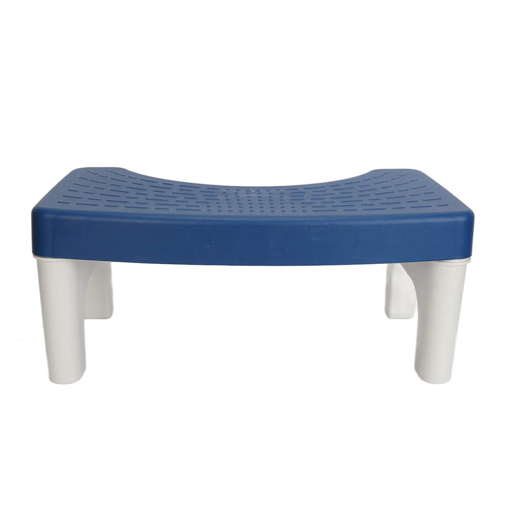 Thickened Squat Toilet Stool Anti-Slip For Children & Adults Blue