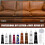 Cire de Rénovation pour Cuir Auto (Noir) - Ravive la Couleur et Comble les Rayures 2