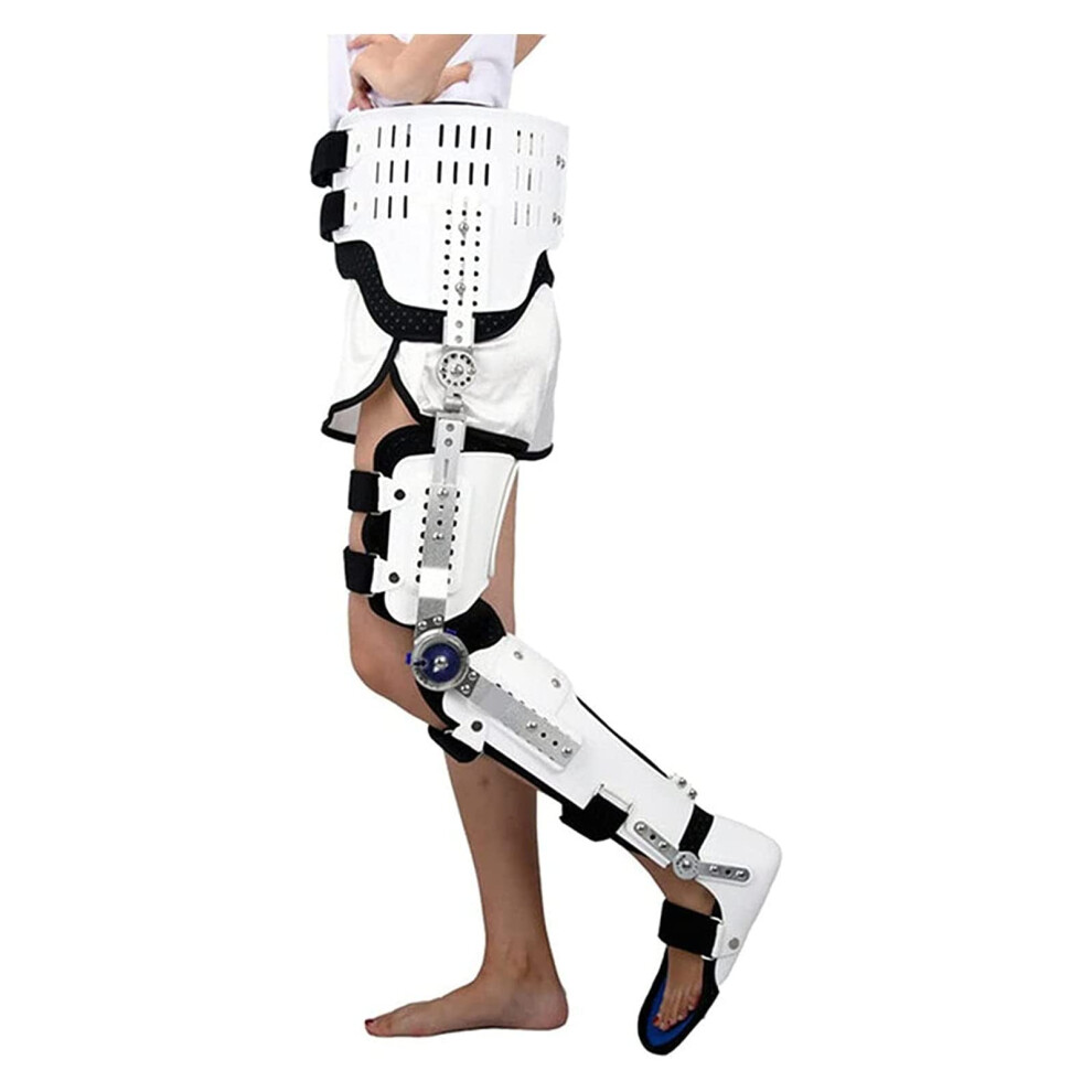 Knee Ankle Foot Orthosis HKAFO For Leg Fracture And Thigh Fracture Fixed Brace, Rehabilitation Equipment