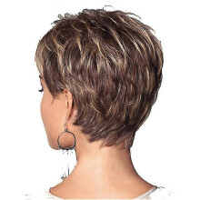 Wig Women Short Curly Hair Women Fluffy Natural European And American Fashion Hairstyle