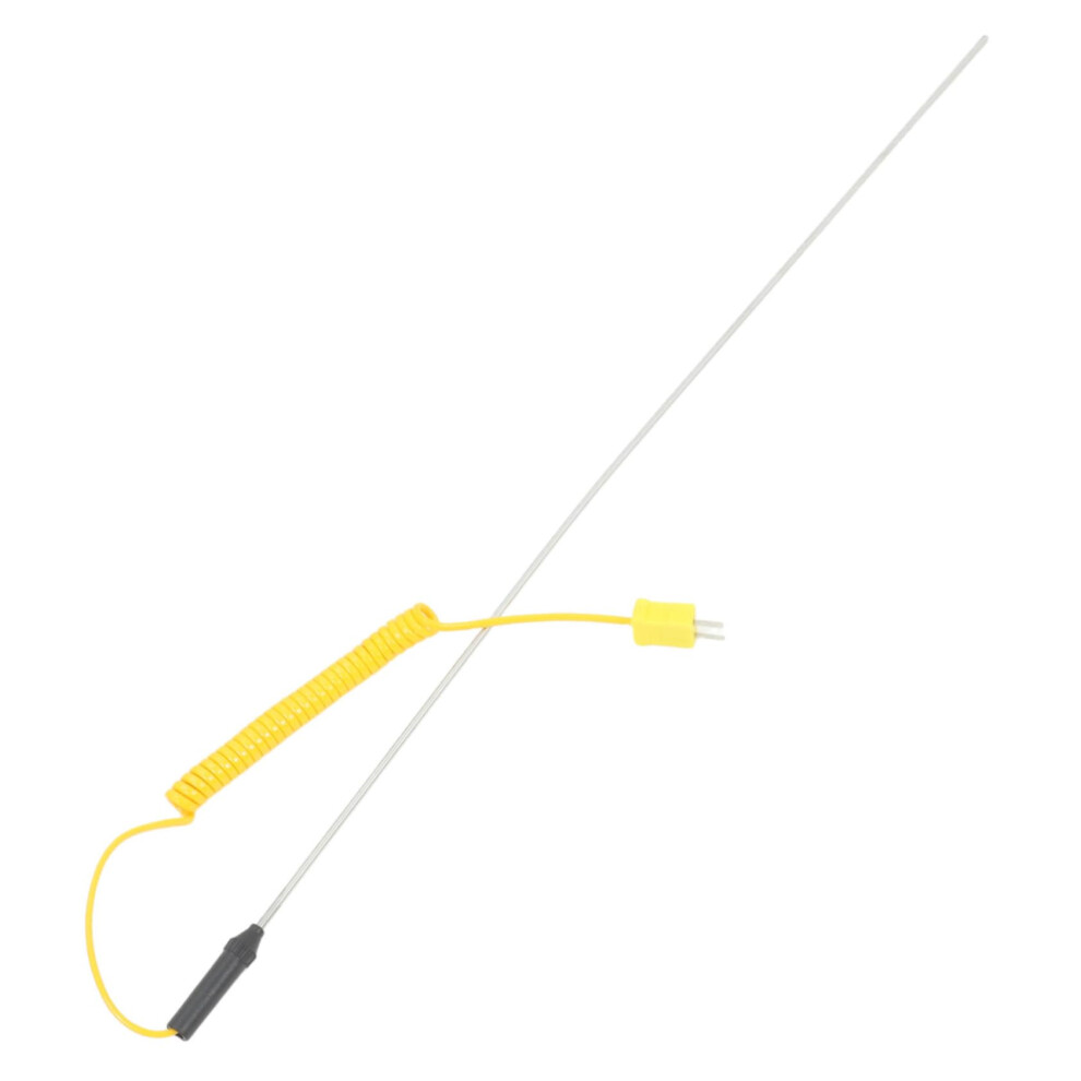 Handheld Surface Temperature Probe K-Type Thermocouple Thermometer For Hvac Exhaust And Liquid Insertion Measuring Tool 9084446921700