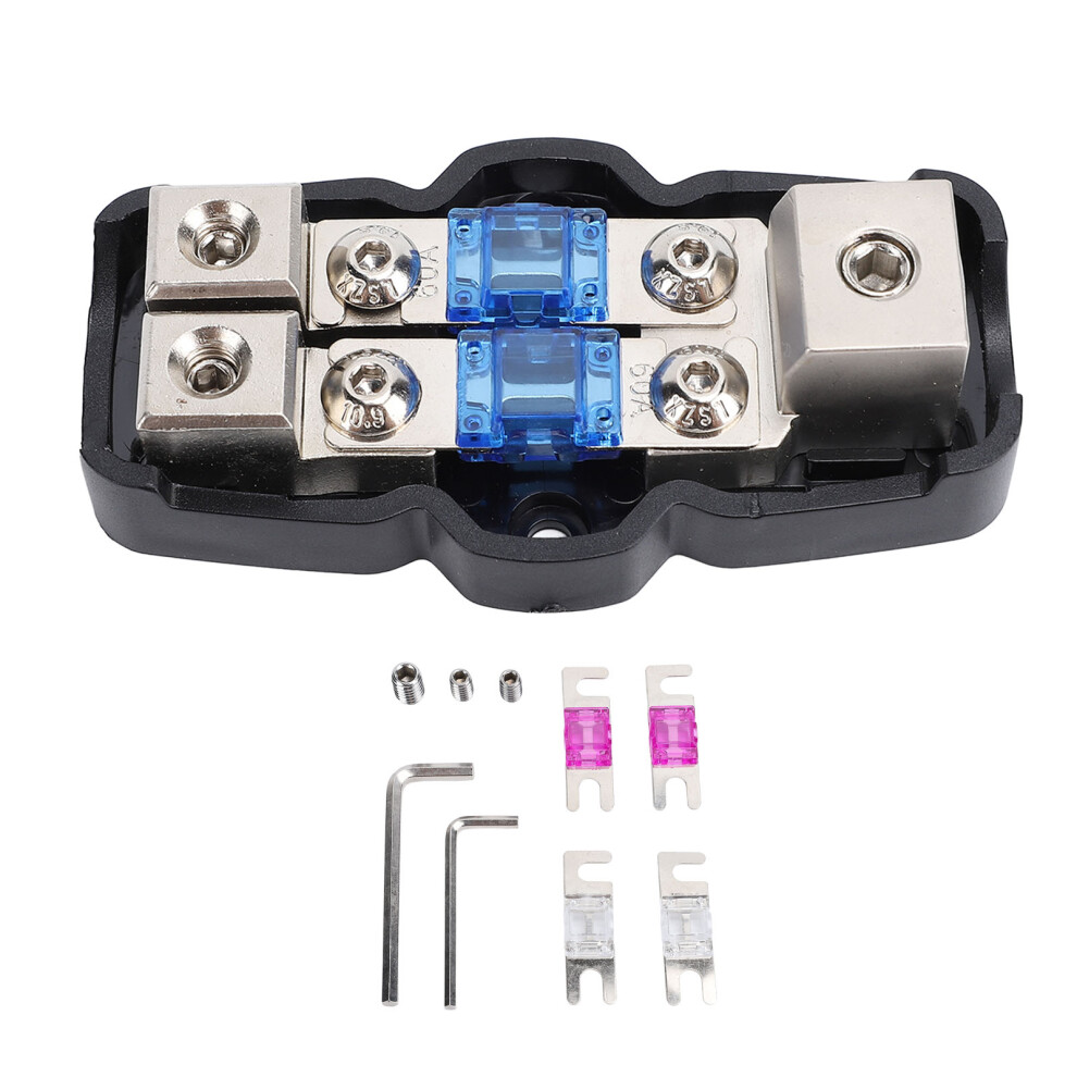 Mini Anl Fused Distribution Block Kit 1 In 2 Out 8320539329154