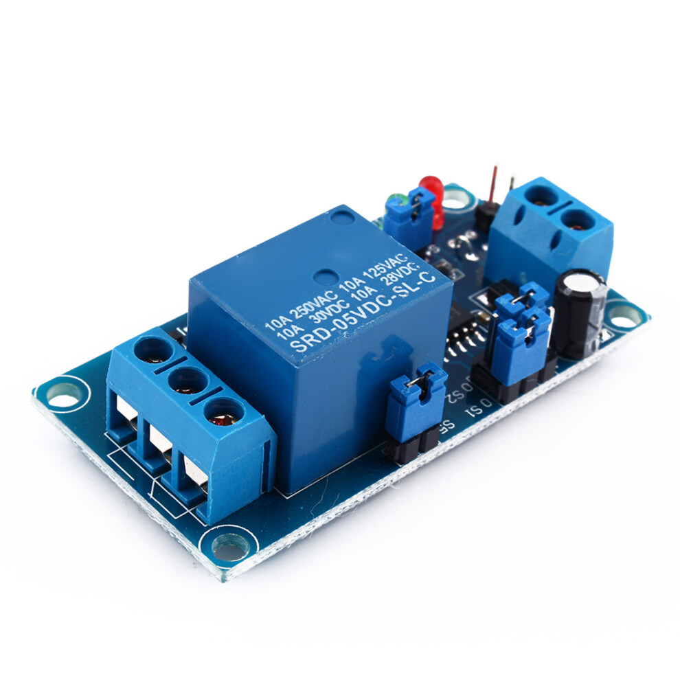 Nuovo DC 5V Regolabile Delay Timer Relay Ritardo