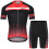Men Cycling Jersey Set Breathable Quick Dry Short 2