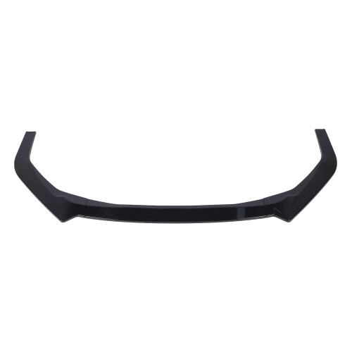 3 Pcs Front Bumper Lip Body Kit Glossy Black Crash 1