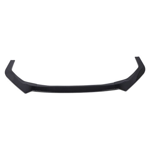 3 Pcs Front Bumper Lip Body Kit Glossy Black Crash 2