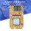 Debug Card 3 in 1 Type C Yellow ABS Support for Laptop & PC Diagnostic 10