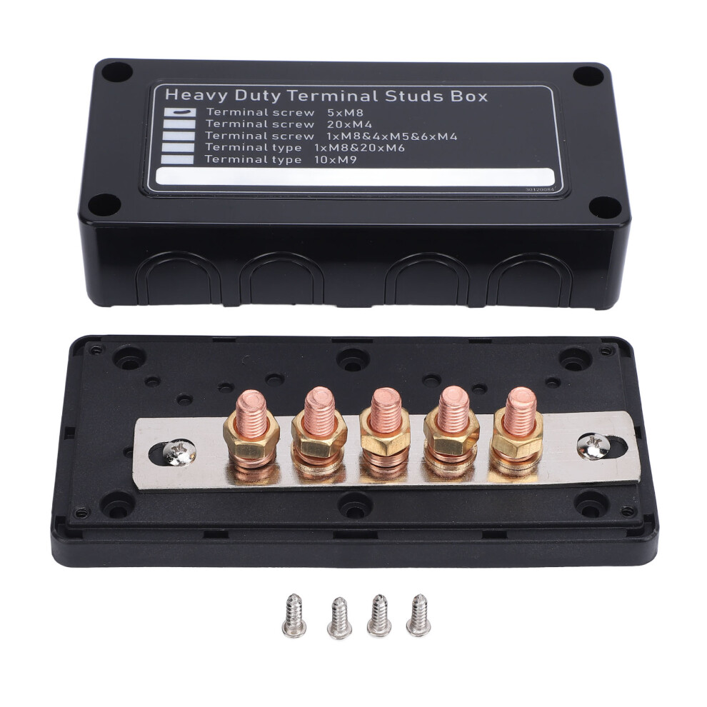 5 Way Power Distribution Block Dc48v 300A M8 X 5 8320539329895