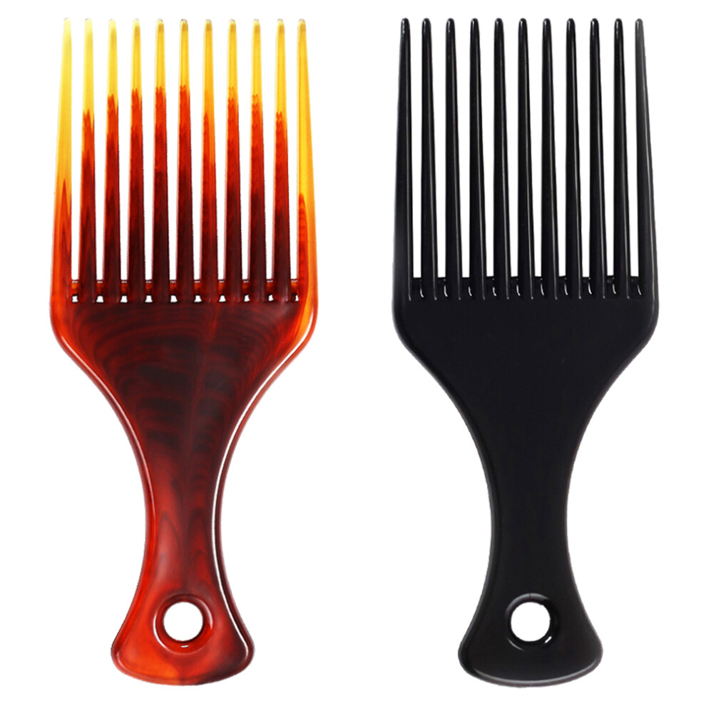Happyyami 2 Pcs Large Wide Tooth Hair Combs For Detangling And Styling