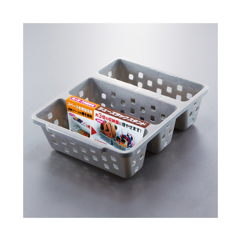 (Gray) Storage Shoe Tray Storage Shelves Plastic Shoes Rack For Entryway Plastic Organizer Box Shoe Storage Rack Shoe Rack Box Shoe Organizer Rack Sho-image-OPC-PKGW8GT-NEW